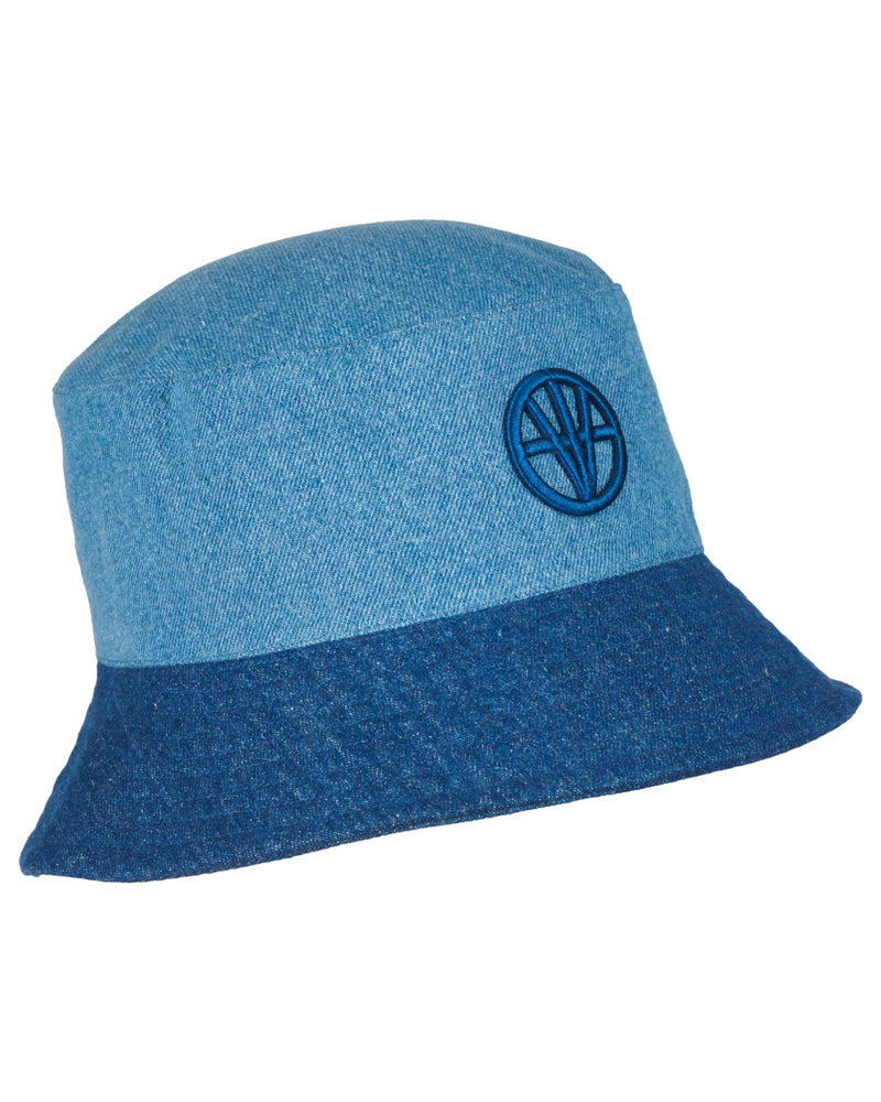Bucket Hut mit Logo-Multi Denim Online Kaufen